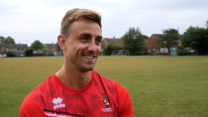 Spennymoor Town striker Glen Taylor