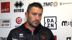 Spennymoor Town boss Graeme Lee