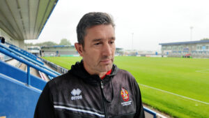 Spennymoor Town boss Graeme Lee