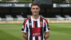 Spennymoor Town defender Michael Ledger