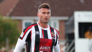 Gary Madine in action for Spennymoor Town
