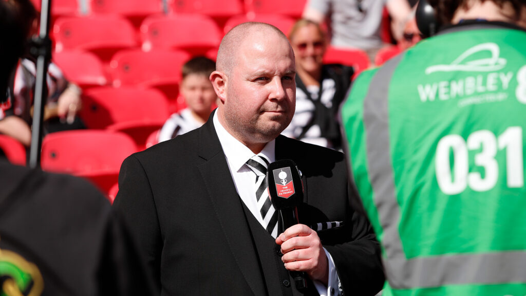 Mark Simpson is the main commentator for Durham OnAir's live coverage