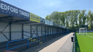 Bedford Town play at Eyrie Stadium