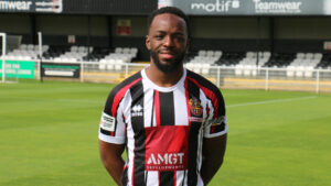 Spennymoor Town striker Austin Samuels