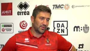 Spennymoor Town boss Graeme Lee