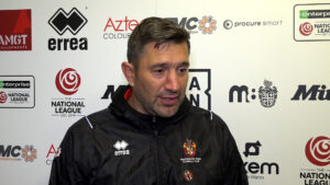 Spennymoor Town boss Graeme Lee