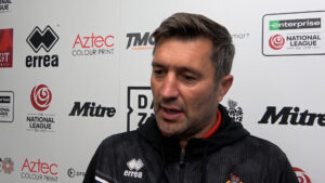 Spennymoor Town boss Graeme Lee