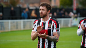 Spennymoor Town defender Dan Rowe