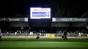 YouFibre supporting Spennymoor Town