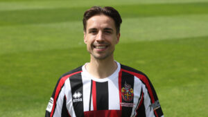 Spennymoor Town midfielder Mitch Hancox