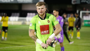 Spennymoor Town goalkeeper Bobby Jones