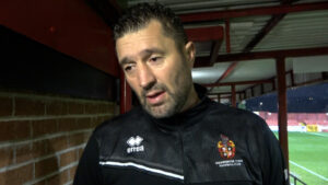 Spennymoor Town boss Graeme Lee