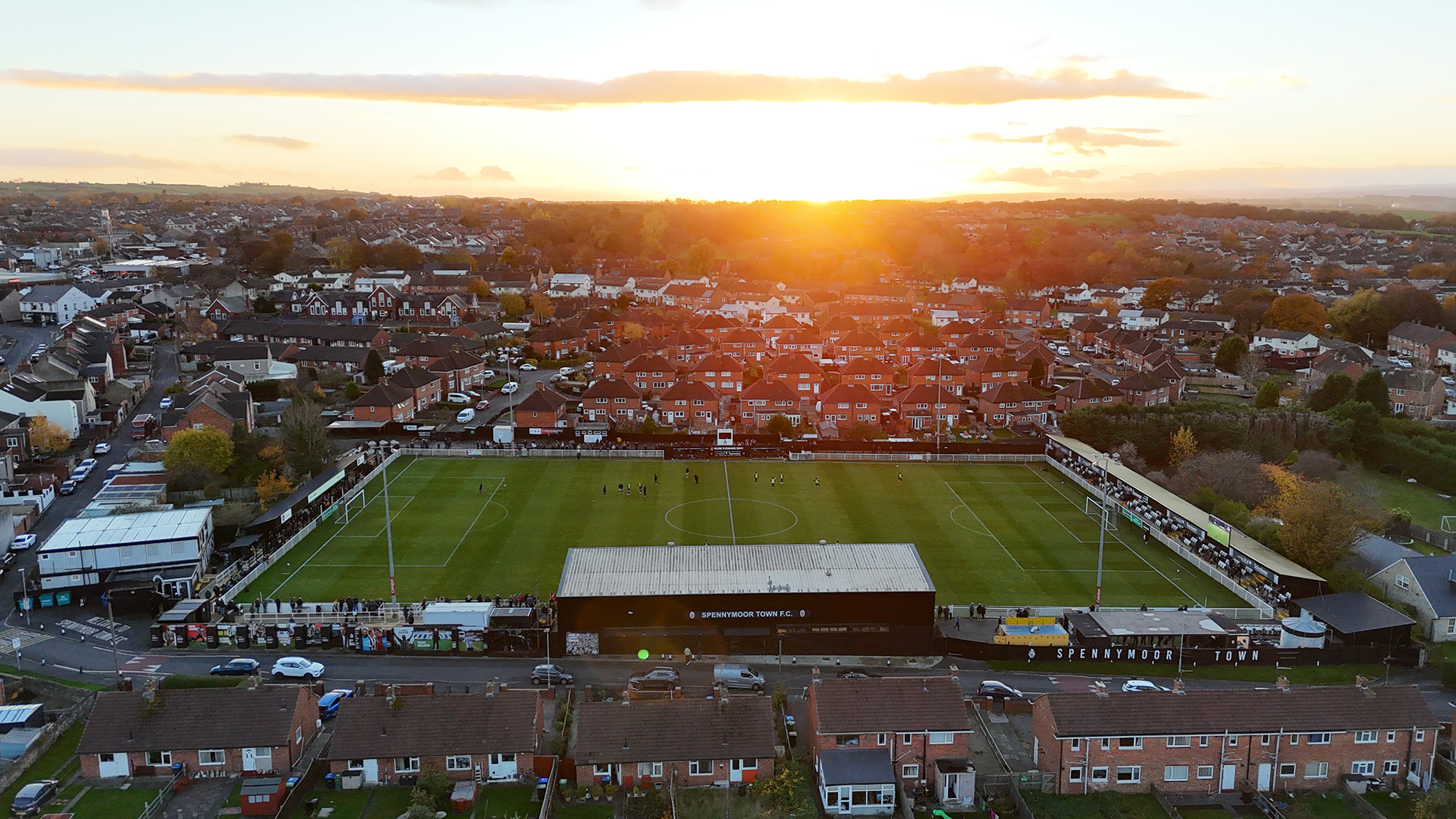 The Brewery Field is home to Spennymoor Town