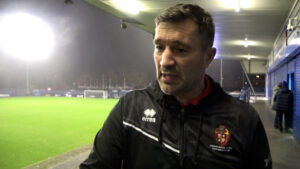 Spennymoor Town boss Graeme Lee