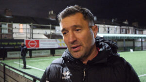 Spennymoor Town boss Graeme Lee