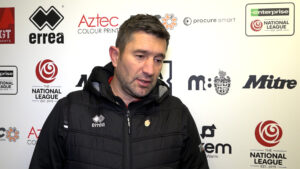 Spennymoor Town boss Graeme Lee