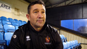 Spennymoor Town boss Graeme Lee