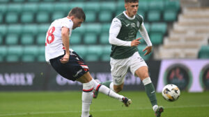 Midfielder Sonny Sharples in action for Bolton Wanderers
