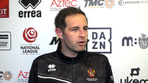 Spennymoor Town interim boss Matty Dolan