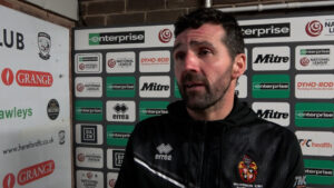 Spennymoor Town boss Tommy Miller