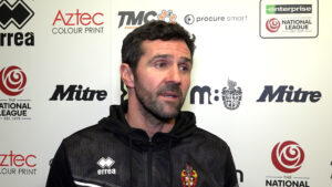 Spennymoor Town boss Tommy Miller