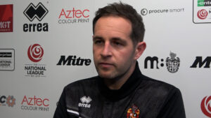 Spennymoor Town midfielder Matty Dolan