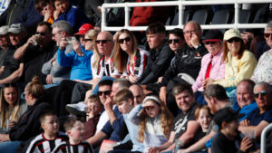 Spennymoor Town fans at The Brewery Field