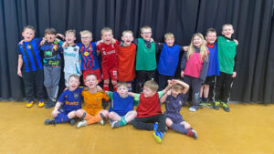 Children at Spennymoor Town's Community Sports Day