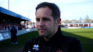 Spennymoor Town interim boss Matty Dolan