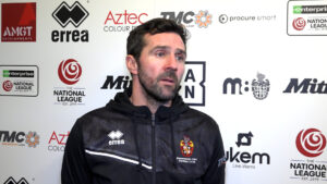 Spennymoor Town boss Tommy Miller