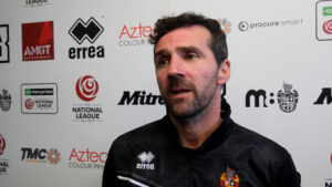 Spennymoor Town boss Tommy Miller