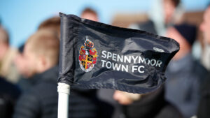 Spennymoor Town corner flag at The Brewery Field