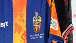 Spennymoor Town's new home and away shirts for 2026/27