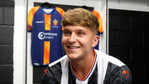 Spennymoor Town defender Louis Stephenson
