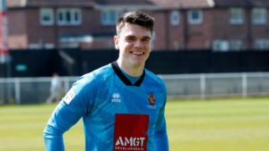 Spennymoor Town goalkeeper Brad James