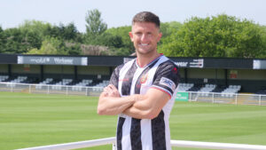 Spennymoor Town midfielder Rob Ramshaw