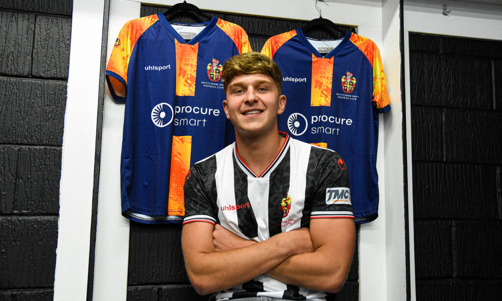 Spennymoor Town defender Louis Stephenson