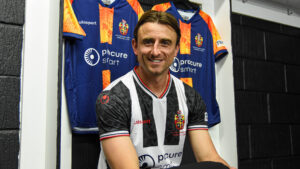 Spennymoor Town striker Glen Taylor