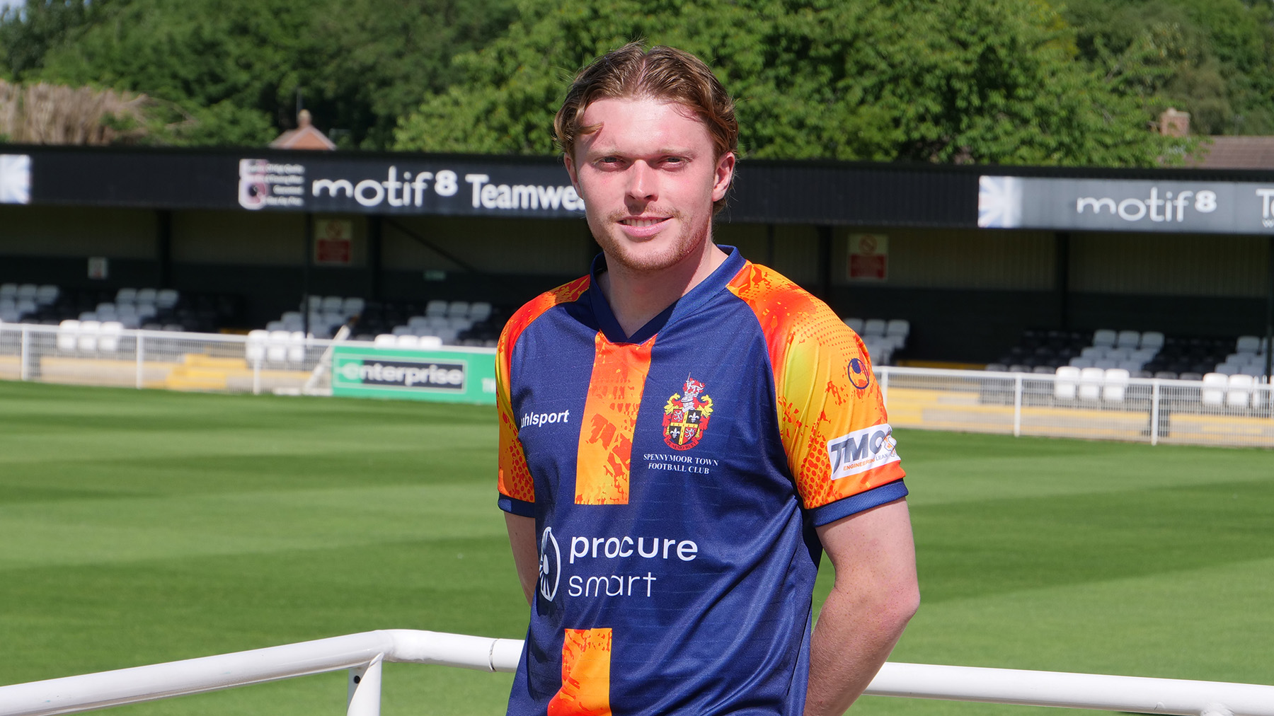 Spennymoor Town midfielder Jack Jenkins