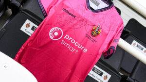 Spennymoor Town's third shirt for 2026-27
