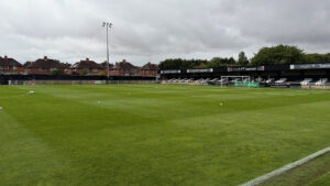 The pitch at Spennymoor Town