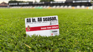 Spennymoor Town Season Tickets 2026/27